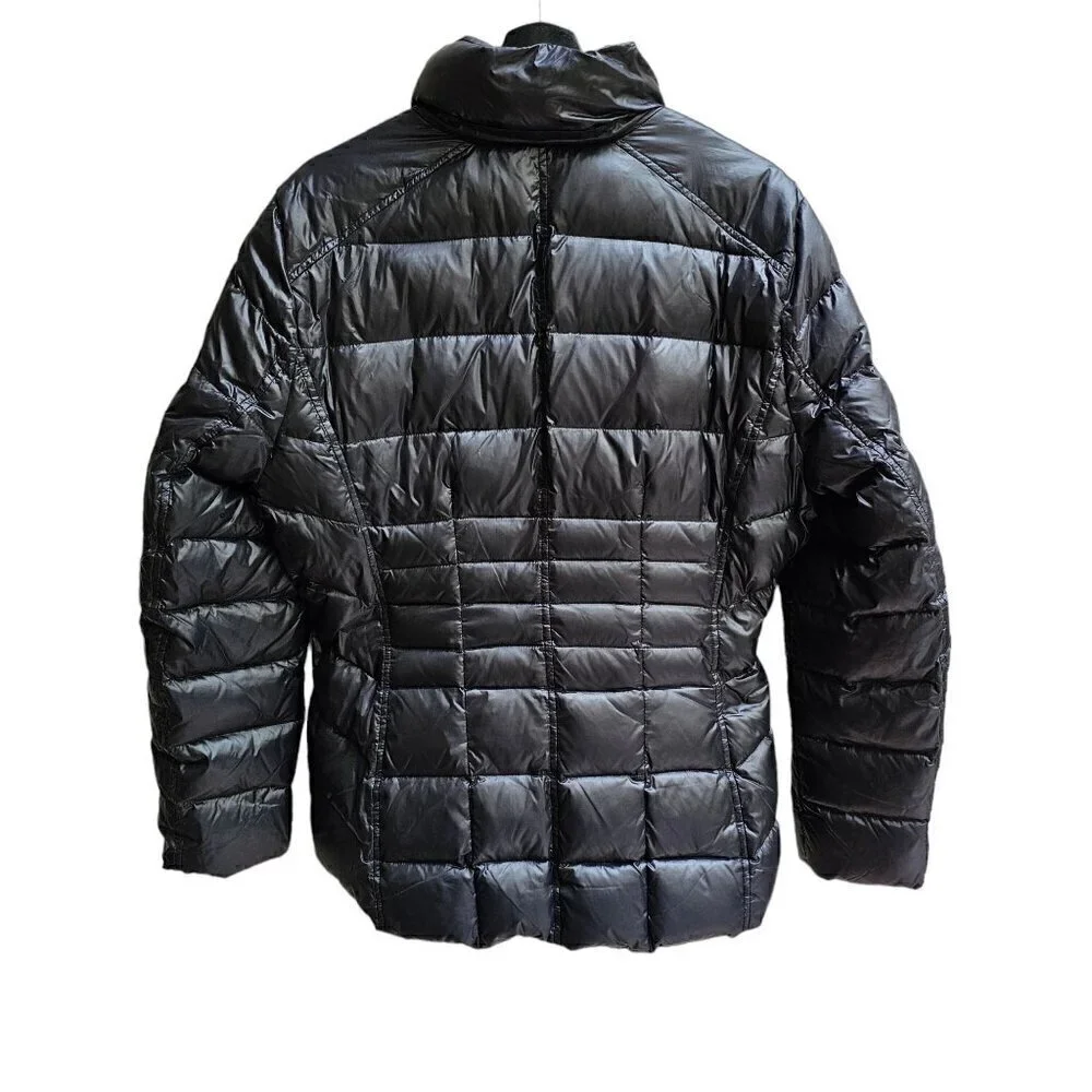 Andrew Marc Puffer Jacket 650 Fill Power Down, Black, Size XL - Picture 2 of 12
